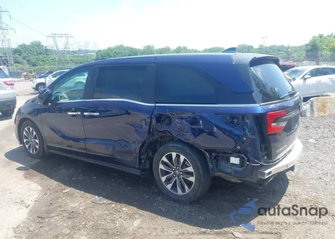 2024 Honda Odyssey Ex-L from USA, damaged, VIN 5FNRL6H61RB000002